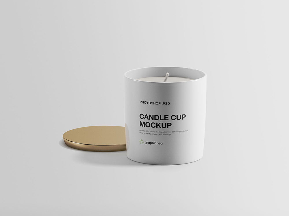 Metallic Candle Labels